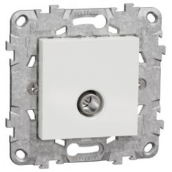 Priza TV tata Schneider Electric Noua Unica NU546218Z, alba