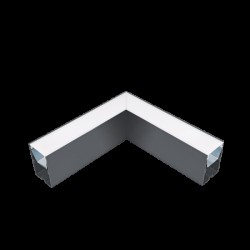 PROFIL COLT L-TIP LED APLICAT GRI S48