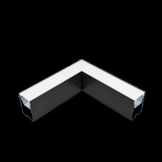 PROFIL COLT L-TIP LED APLICAT NEGRU S77