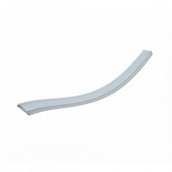 PROFIL FLEXIBIL ALUMINIU ELM6063/1 2M