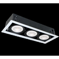 PROIECTOR CU LED QUAD312 12W 3XE27 2700K ALB
