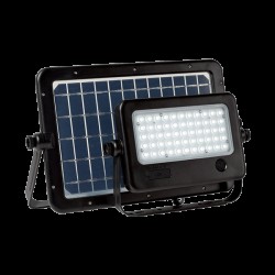 PROIECTOR LED SOLAR CU SENZOR+PANOU SOLAR PORTABIL 50W IP65