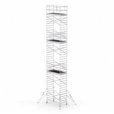 ProTUBE L14 Schela mobila profesionala din aluminiu H lucru 13,8m