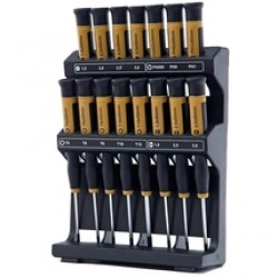 Proxxon  28148 - Set surubelnite mecanica fina cu suport, 15 bucati