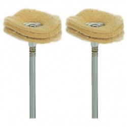 Proxxon  28298 - Set discuri din piele, 22 mm, tija 2.35 mm, 2 bucati