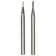 Proxxon  28321 - Set freze Tungsten-Carbid, 0.6 mm, 0.8 mm, tija 2.35 mm, 2 bucati