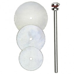 Proxxon  28830 - Set discuri debitoare din otel elastic, 16 mm, 19 mm, 22 mm, 3 bucati