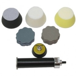 Proxxon  29070 - Set profesional pentru slefuire si lustruire, WP/A, WP/E, 29 bucati