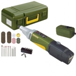 Proxxon  IBS/A - Masina pentru gaurit si frezat, 1 acumulator, 10.8 V, 2.6 Ah, valiza plastic, accesorii