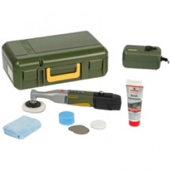 Proxxon  WP/A - Masina de lustruit cu gat lung, 1 acumulator, 10.8 V, 2.6 Ah, valiza plastic, accesorii