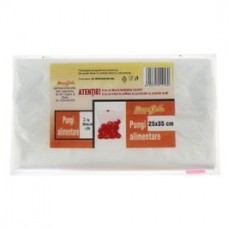 
                                        Pungi alimentare, transparente, 2 kg, 100 buc / set, 25 x 35 cm                                    