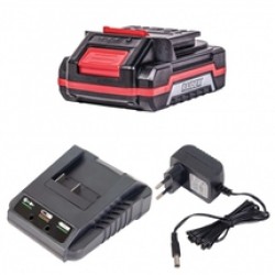 Raider  032130 - Set 1 acumulator si incarcator, Li-Ion, 18 V, 2 Ah