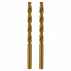 Raider  150661 - Set burghie metal, HSS-TIN, 3.5  mm, tija cilindrica, 2  bucati