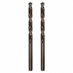 Raider  157696 - Set burghie metal, HSS-CO, 2.5  mm, tija cilindrica, 2  bucati