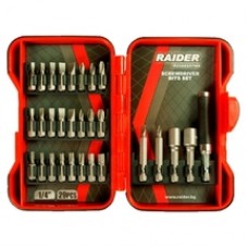 Raider  157792 - Set capete de insurubare, mixte, 29 bucati