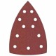 Raider  180739 - Set foi abrazive delta,  150x150x100 mm, granulatie 180, 11 gauri, 10  bucati