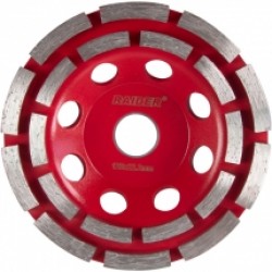 Raider  209933 - Disc oala diamantat,  125x22.2x- mm, segment dublu