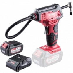 Raider  RDP-SAC20 + RDP-R20 - Mini compresor, 7 bar + Set 1 acumulator si incarcator, Li-Ion, 20 V, 4 Ah