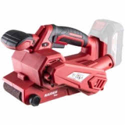 Raider  RDP-SBS20 - Slefuitor cu banda fara acumulatori si incarcator, Li-Ion, 20 V, 75x457 mm