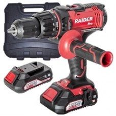 Raider  RDP-SCDI20 - Masina de gaurit si insurubat cu percutie cu 2 acumulatori, Li-Ion, 20 V, 2 Ah, 50 Nm, led iluminare, valiza plastic