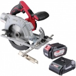 Raider  RDP-SCSI20 + RDP-R20 - Fierastrau circular, 165x20 mm + Set 1 acumulator si incarcator, Li-Ion, 20 V, 4 Ah