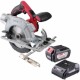Raider  RDP-SCSI20 + RDP-R20 - Fierastrau circular, 165x20 mm + Set 1 acumulator si incarcator, Li-Ion, 20 V, 4 Ah