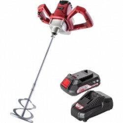 Raider  RDP-SHM20 + RDP-R20 - Masina de amestecat, 120 mm + Set 1 acumulator si incarcator, Li-Ion, 20 V, 2 Ah