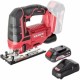 Raider  RDP-SJS20 + RDP-R20- Fierastrau pendular + Set 1 acumulator si incarcator, Li-Ion, 20 V, 2 Ah