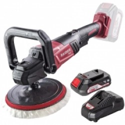 Raider  RDP-SPC20 + RDP-R20 - Masina de lustruit, 180 mm + Set 1 acumulator si incarcator, Li-Ion, 20 V, 2 Ah