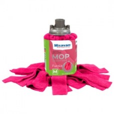
                                        Rezerva mop microfibra Misavan, marimea M, fucsia                                    