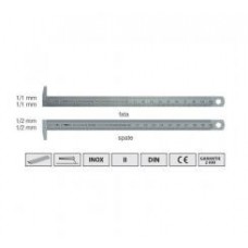 
                            Rigla din otel inoxidabil cu carlig 90° 200 mm 1033010020                        
