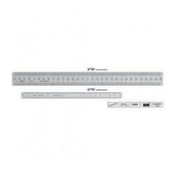 
                            Rigla din otel inoxidabil cu punct zero la mijloc° 1250 - 0 - 1250 mm 101801025                        