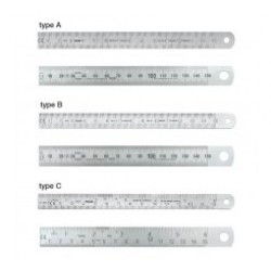 
                            Rigle de masura din inox tip C 250 mm (SET 10 BUCATI)                        