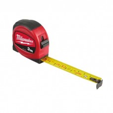 Ruleta 3 m X 16 mm Slimline Milwaukee Ruleta 3 m X 16 mm Slimline Milwaukee