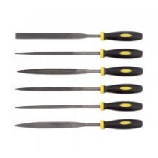 
                            Set de 6 pile cu maner de lemn 0219                        