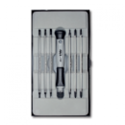  SET DE SURUBELNITE PROFESIONALE DE PRECIZIE CU LAME DETASABILE (MANER + 6 LAME)
