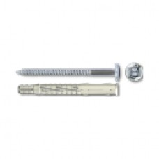  SET DIBLU NAILON+HOLZSURUB CU CAP BOMBAT, OTEL ZINCAT, ETA-CE