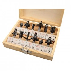 Set freze pentru lemn 12 buc 75680