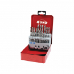  SETURI DE BURGHIE ELICOIDALE CU CARBURA, DIN 338 TIP N