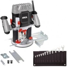 Skil  1841 AA + Proxxon SlimLine - Masina de frezat, 1200 W, 6, 6.35, 8 mm + Set chei combinate, 6-19 mm, 12 bucati