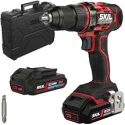 Skil  3060 HA - Masina de gaurit si insurubat cu 1 acumulator, Li-Ion, 20 V, 2.5 Ah, 60 Nm, valiza plastic