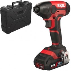 Skil  3210 GB - Masina de insurubat cu impact cu 1 acumulator, Li-Ion, 20 V, 2 Ah, 140 Nm, -, valiza plastic