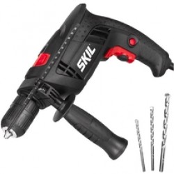Skil  6290 AA - Masina de gaurit cu percutie, 710 W, mandrina rapida, 13 mm, accesorii