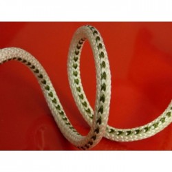 Snur demaror impletit 4.5 mm Nylon Alb-Kaki 100 ml 045NYD0048K3