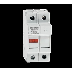 SOCLU PENTRU SIGURANTA FUZIBILA 10X38, 1P+N, 32A