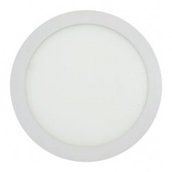 
                                        Spot LED aparent Hepol, 18W, 1300lm, lumina neutra 4000 K, rotund, alb                                    