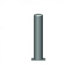 Stâlp ornamental metalic antiparcare cu prindere în beton
