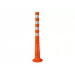 Stâlp portocaliu din cauciuc înălțime 1 metru, TPU