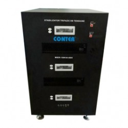 Stabilizator de tensiune trifazic cu servomotor Conter 11492, 150kVA / 120kW, 400V