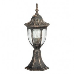 
                                        Stalp de iluminat ornamental Milano 8373, 1 x E27, H 43 cm, auriu, clasic                                    